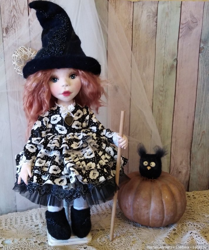 Ведьмачка Сайли — Авторские текстильные куклы: Вальдорфские (фото 2)