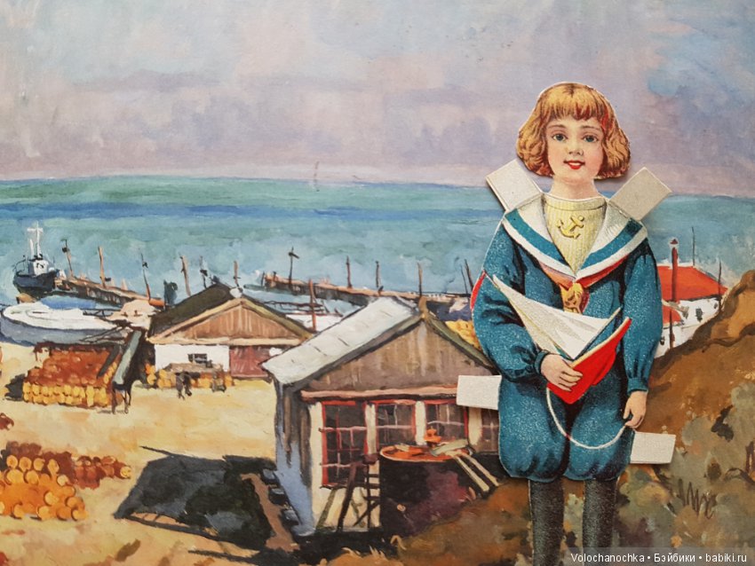 Моя коллекция старинных БУМАЖНЫХ КУКОЛ серии "The Polly Paper Playmate" 1910 год (фото 2)