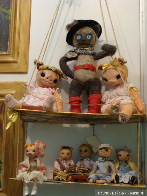 Март - время кошек. Выставка на Тишинке