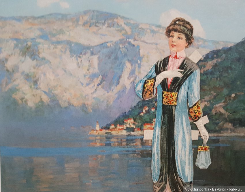 Моя коллекция старинных БУМАЖНЫХ КУКОЛ серии "The Polly Paper Playmate" 1910 год