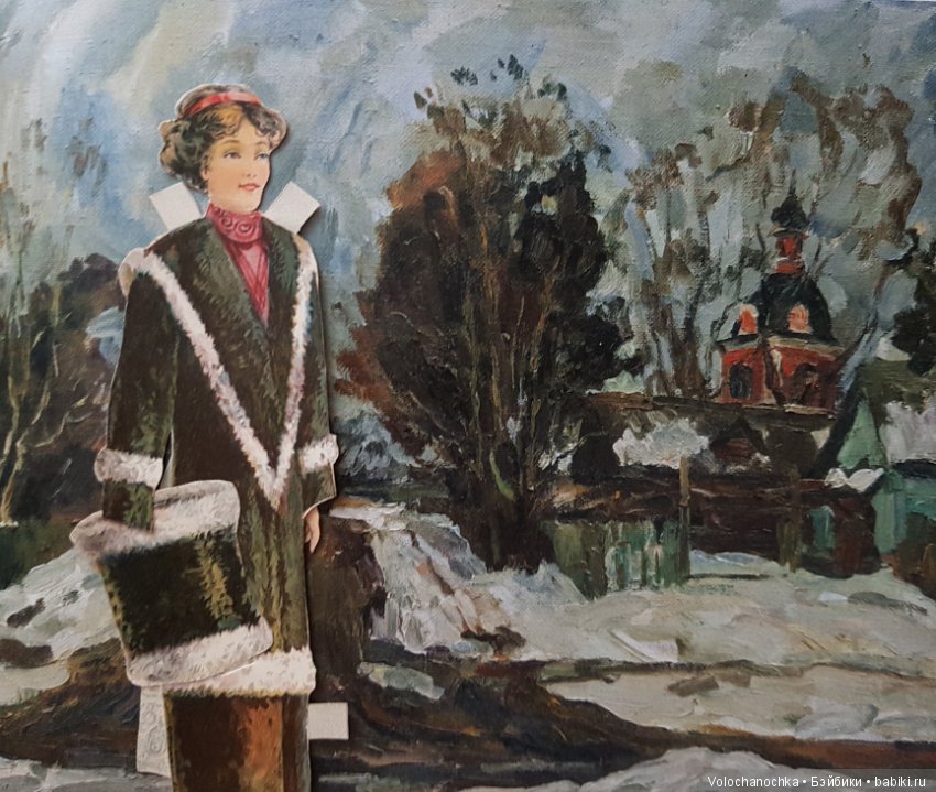 Моя коллекция старинных БУМАЖНЫХ КУКОЛ серии "The Polly Paper Playmate" 1910 год (фото 8)