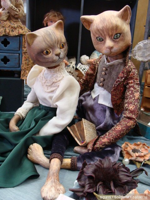 Март - время кошек. Выставка на Тишинке