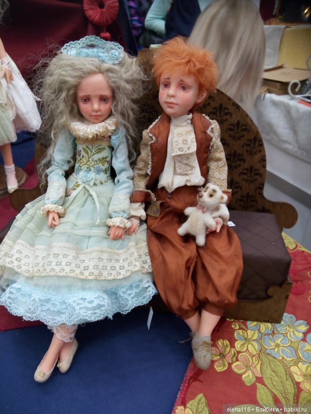 Сегодняшний праздник на выставке кукол в Москве-2