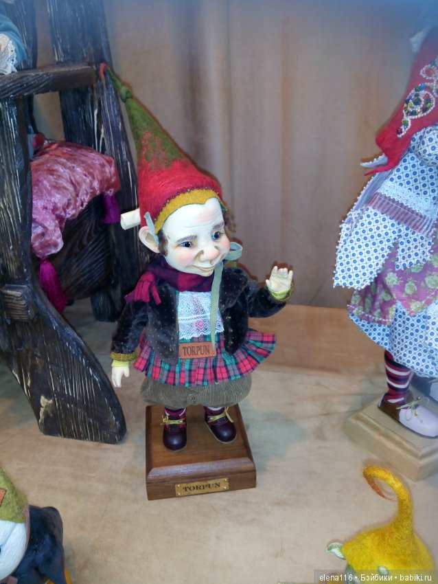 Сегодняшний праздник на выставке кукол в Москве-2