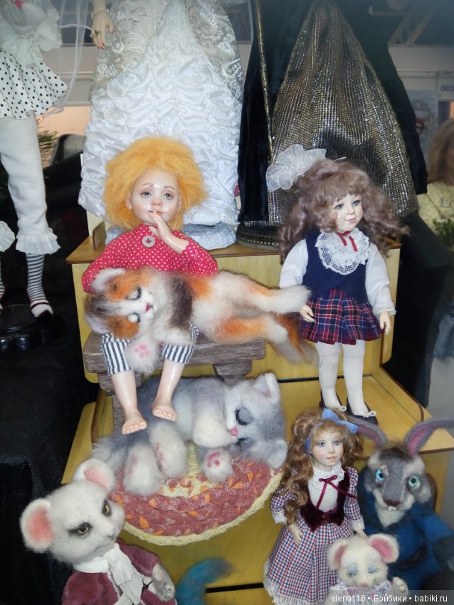 Сегодняшний праздник на выставке кукол в Москве-2