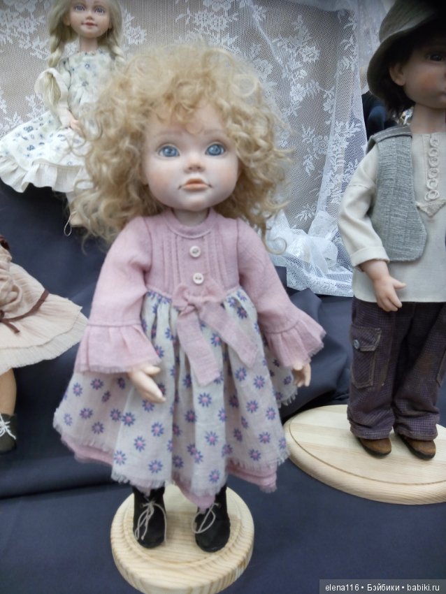 Сегодняшний праздник на выставке кукол в Москве-2