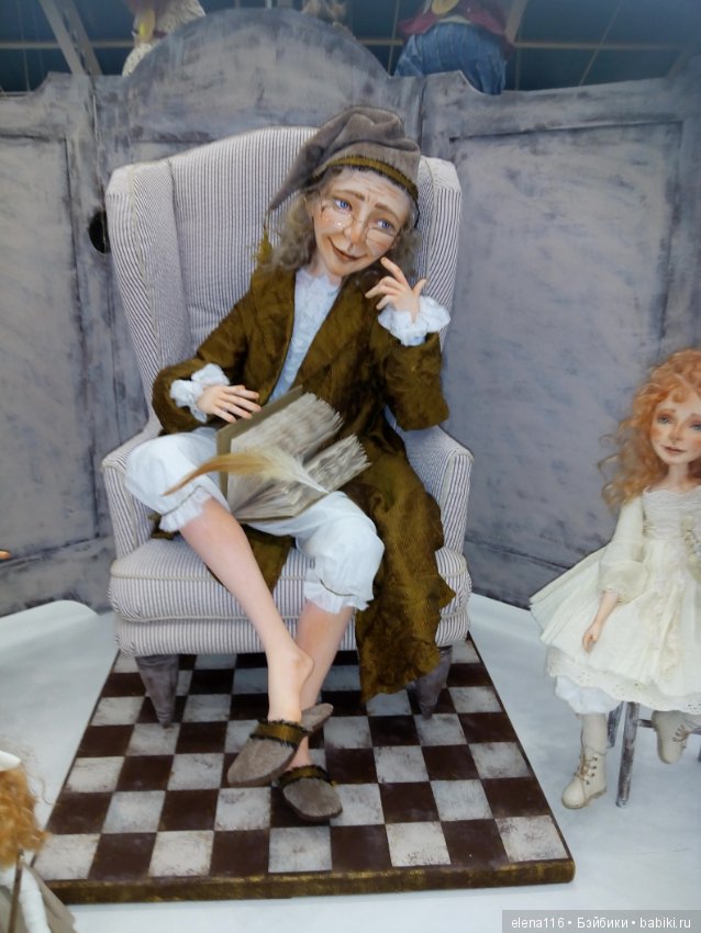 Сегодняшний праздник на выставке кукол в Москве-2