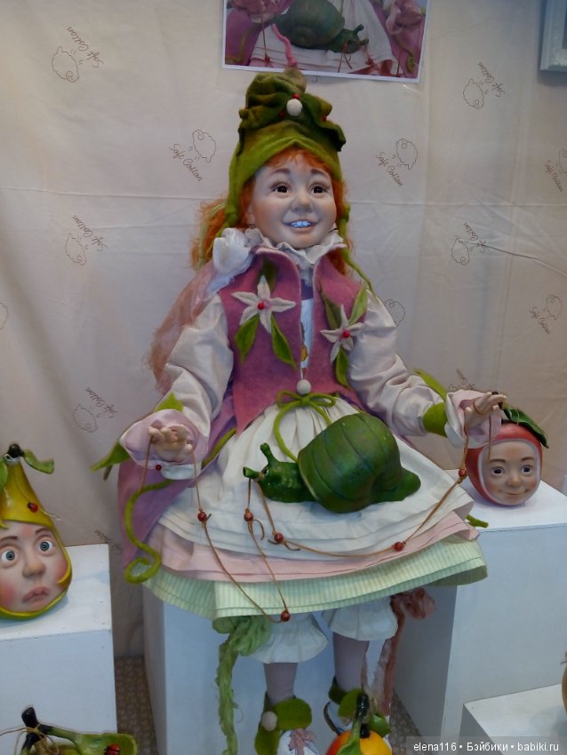 Сегодняшний праздник на выставке кукол в Москве-2