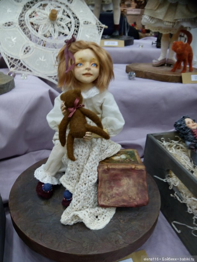Сегодняшний праздник на выставке кукол в Москве-2