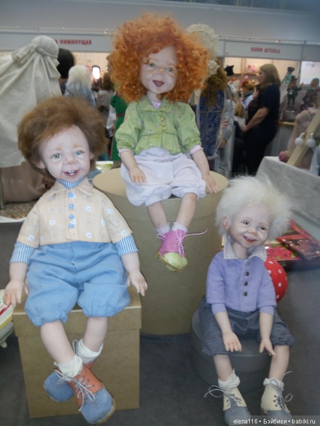 Сегодняшний праздник на выставке кукол в Москве-2