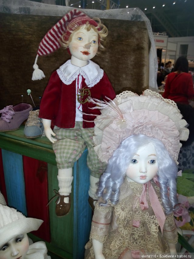 Сегодняшний праздник на выставке кукол в Москве-2