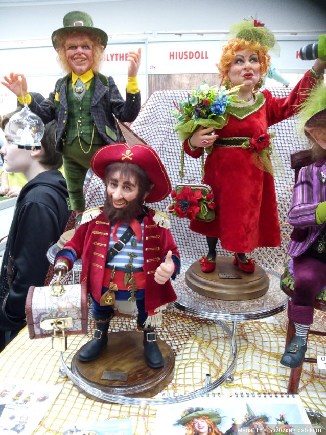 Сегодняшний праздник на выставке кукол в Москве-2