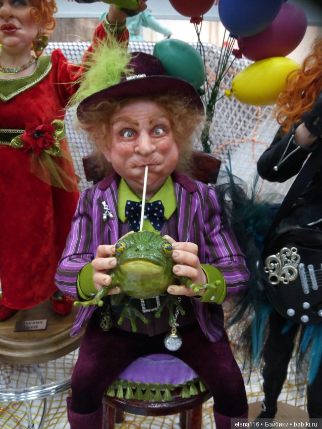 Сегодняшний праздник на выставке кукол в Москве-2