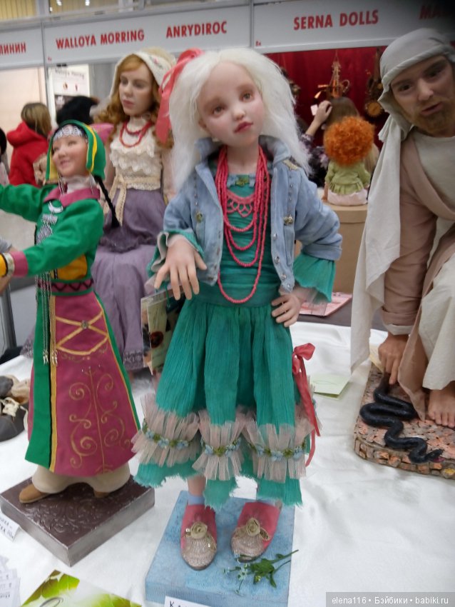 Сегодняшний праздник на выставке кукол в Москве-2