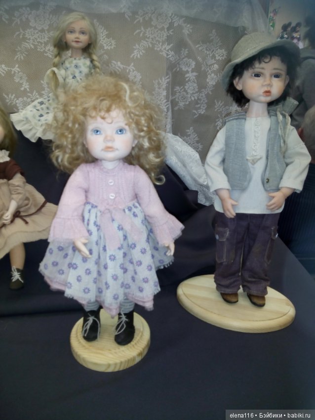 Сегодняшний праздник на выставке кукол в Москве-2