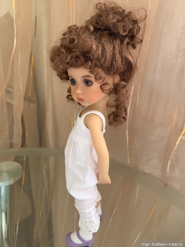 Моя Boneka из студии Dianna Effner и росписью Geri Uribe (единственный в мире экземпляр) (фото 6)