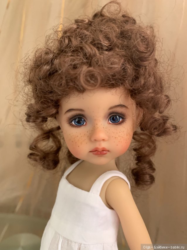 Моя Boneka из студии Dianna Effner и росписью Geri Uribe (единственный в мире экземпляр) (фото 2)