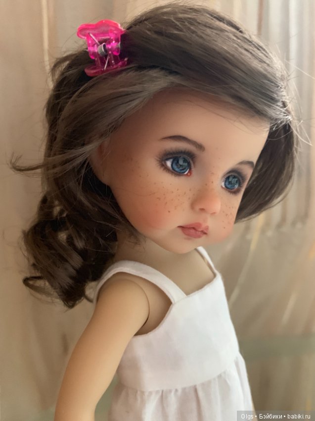 Моя Boneka из студии Dianna Effner и росписью Geri Uribe (единственный в мире экземпляр) (фото 10)
