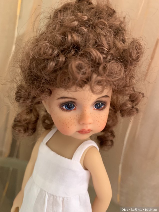 Моя Boneka из студии Dianna Effner и росписью Geri Uribe (единственный в мире экземпляр) (фото 3)