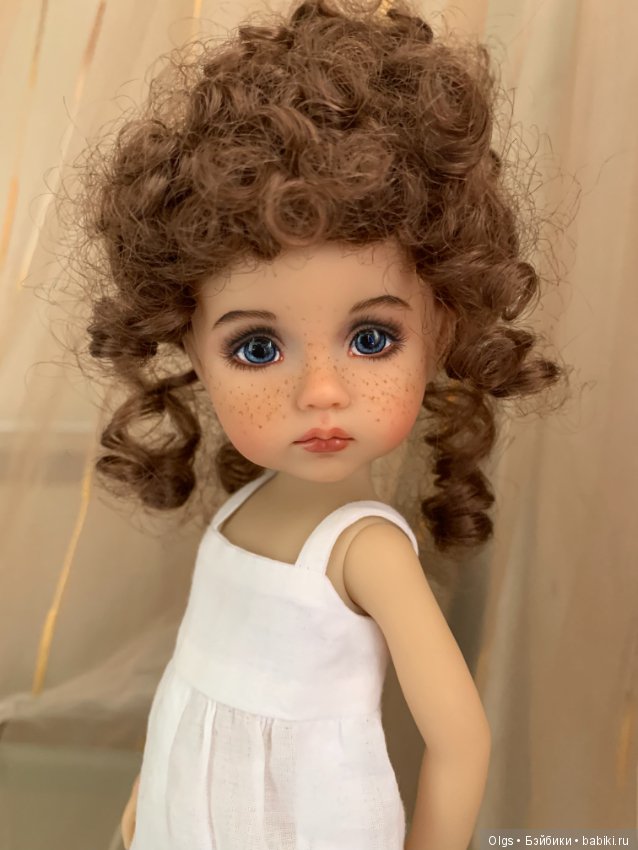 Моя Boneka из студии Dianna Effner и росписью Geri Uribe (единственный в мире экземпляр) (фото 8)
