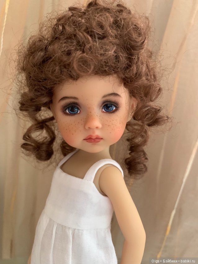 Моя Boneka из студии Dianna Effner и росписью Geri Uribe (единственный в мире экземпляр) (фото 7)