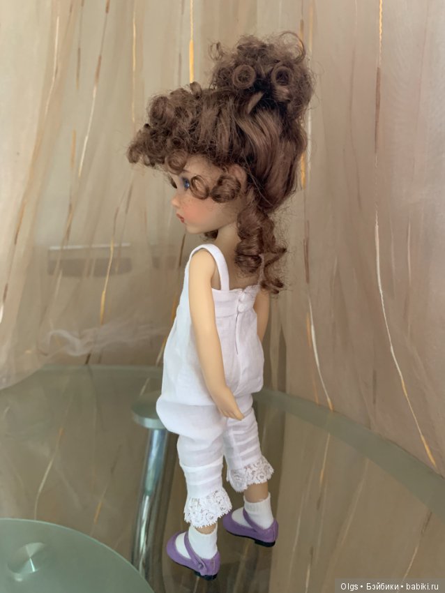 Моя Boneka из студии Dianna Effner и росписью Geri Uribe (единственный в мире экземпляр) (фото 4)