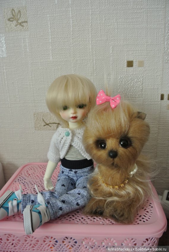 Верный друг — Домашние фото авторских игрушек: Тедди (фото 9)