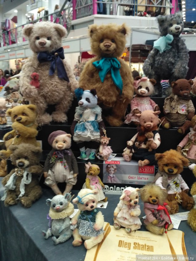 Выставка на Тишинке — Выставки кукол и мишек Тедди: фоторепортажи