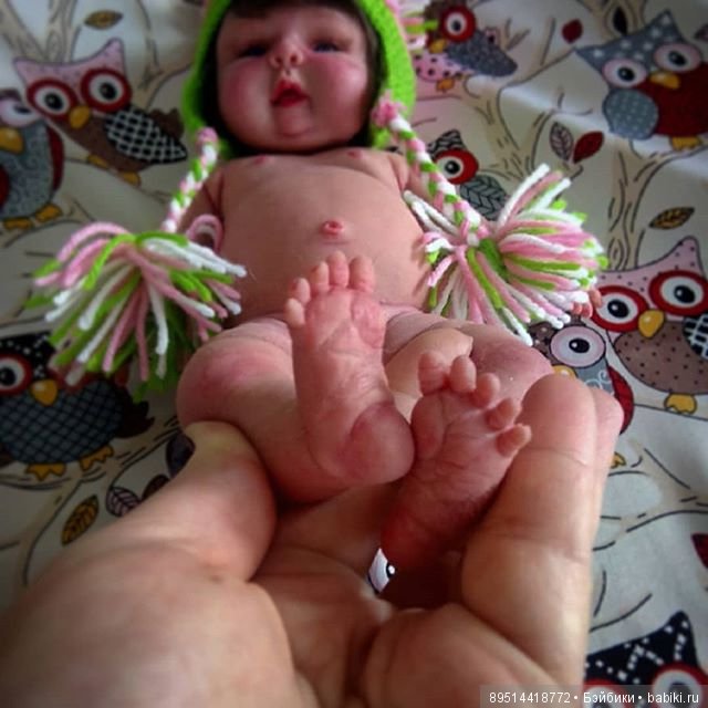 Силиконовая куколка — Авторские куклы из силикона: реалистичные