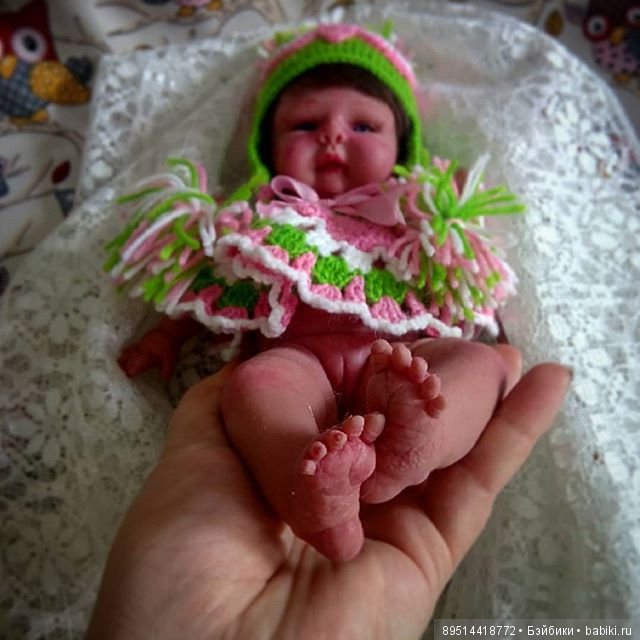 Силиконовая куколка — Авторские куклы из силикона: реалистичные (фото 10)