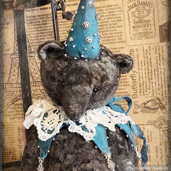 Выкройка винтажого мишки тедди в подарок от Татьяны Садовской (фото 2)