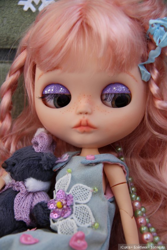 Милана из мастерской iCukla. Blythe custom TBL. Моя вторая девочка