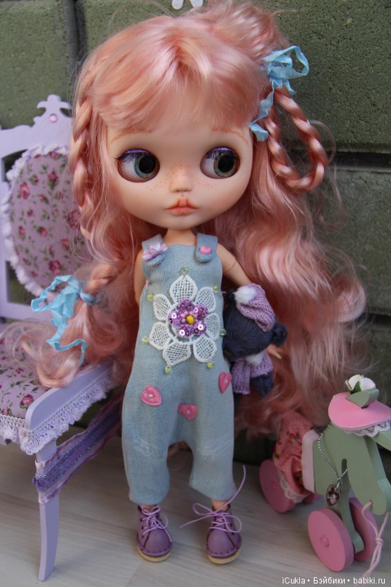 Милана из мастерской iCukla. Blythe custom TBL. Моя вторая девочка