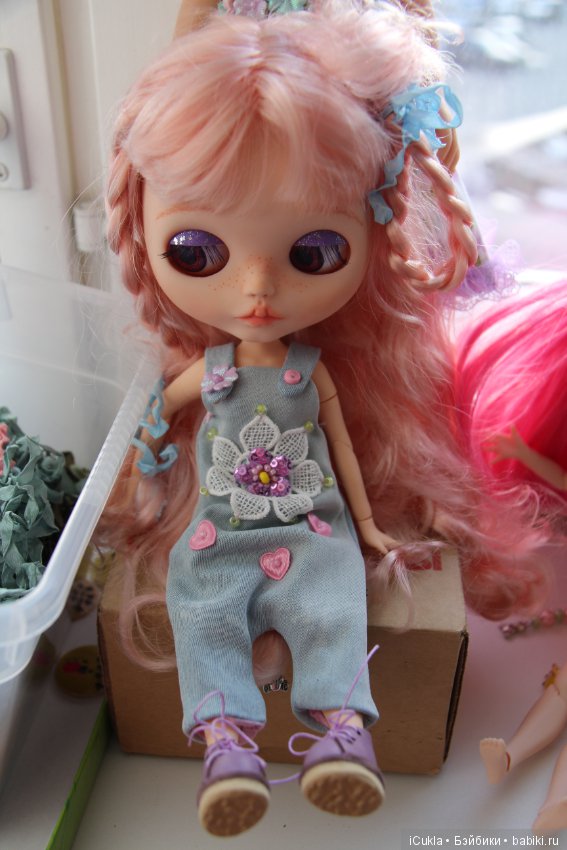 Милана из мастерской iCukla. Blythe custom TBL. Моя вторая девочка