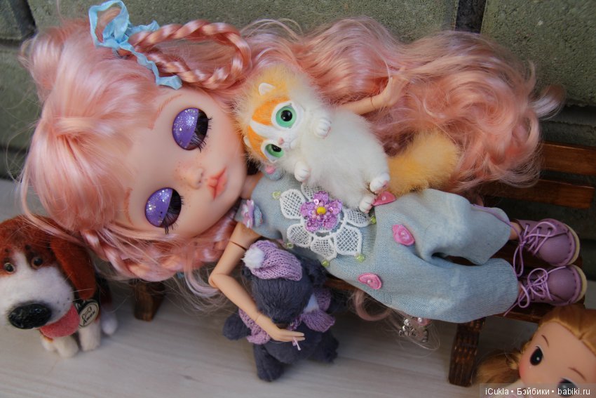Милана из мастерской iCukla. Blythe custom TBL. Моя вторая девочка