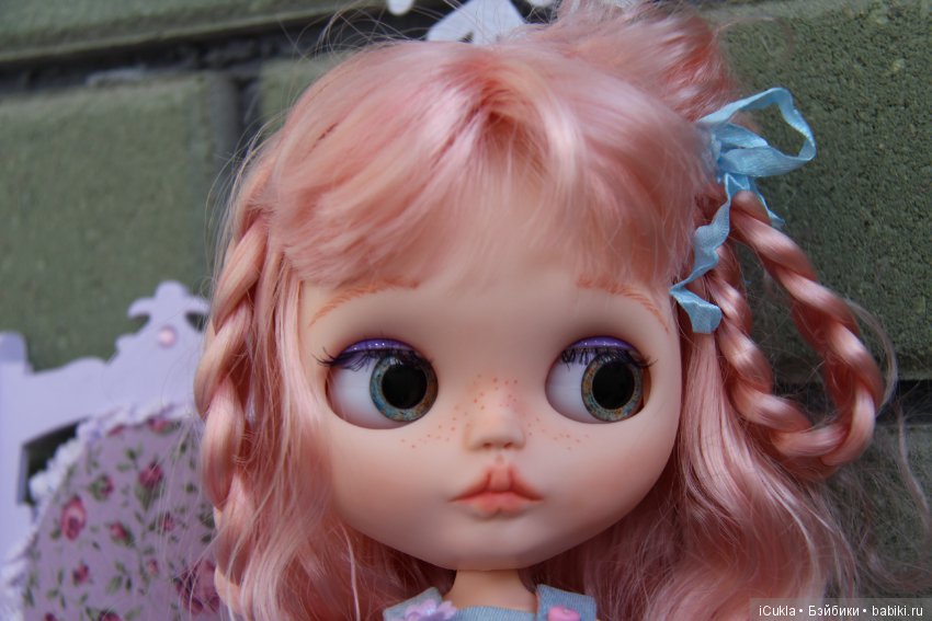 Милана из мастерской iCukla. Blythe custom TBL. Моя вторая девочка