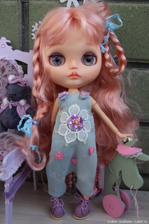 Милана из мастерской iCukla. Blythe custom TBL. Моя вторая девочка
