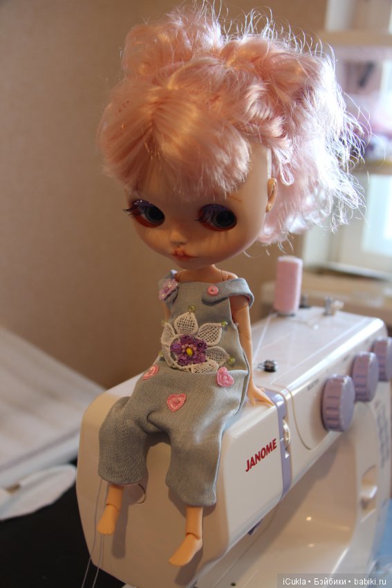 Милана из мастерской iCukla. Blythe custom TBL. Моя вторая девочка