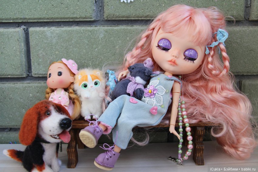 Милана из мастерской iCukla. Blythe custom TBL. Моя вторая девочка