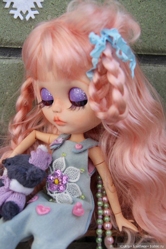 Милана из мастерской iCukla. Blythe custom TBL. Моя вторая девочка