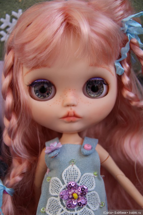 Милана из мастерской iCukla. Blythe custom TBL. Моя вторая девочка