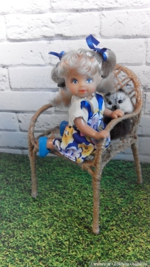 Плетеное кресло для 1/6 - готовлю "телегу зимой" (фото 8)