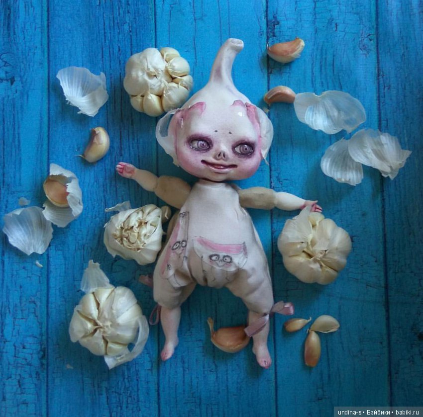 Чесночок из серии Тэслики, куклы undina-s (фото 4)