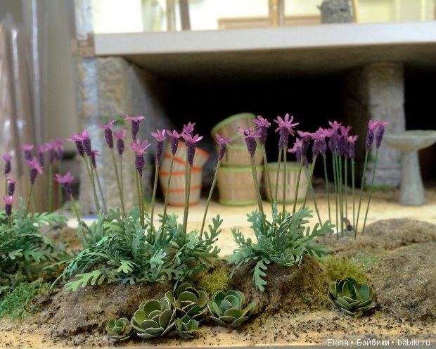 Мастер класс по созданию лаванды для мини клумб (фото 10)