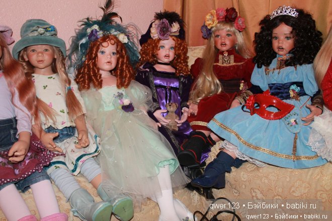 Мой цветник Красоток или моя небольшая коллекция кукол от Донны Руберт (фото 5)