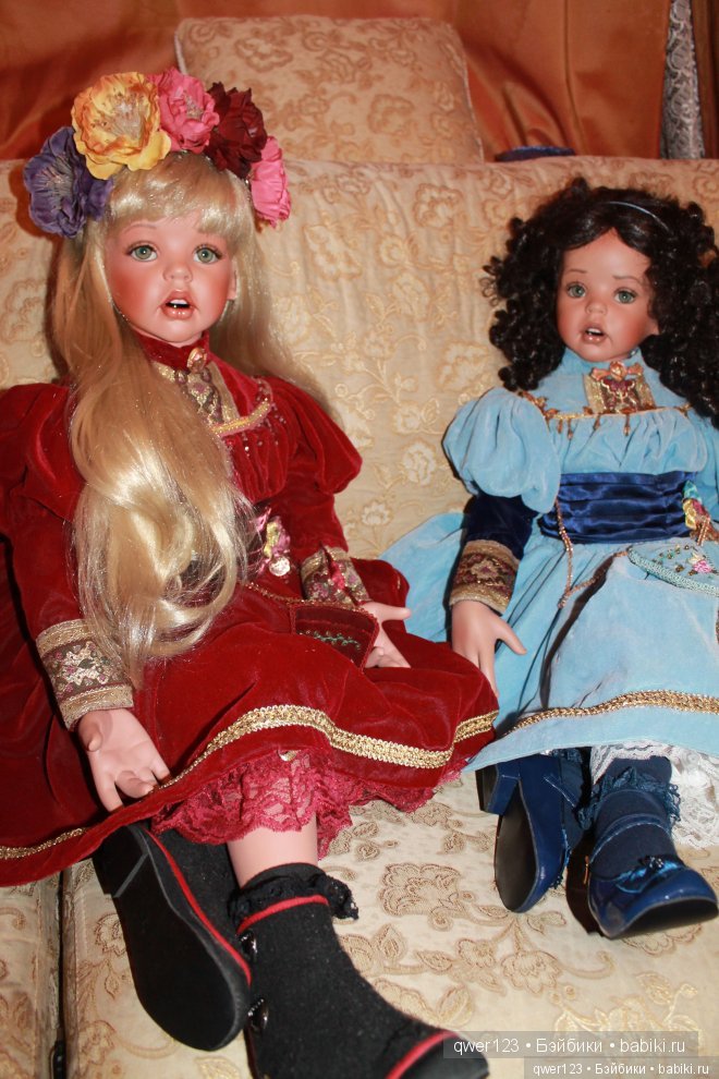 Мой цветник Красоток или моя небольшая коллекция кукол от Донны Руберт (фото 3)