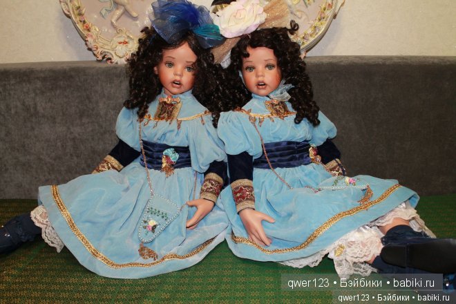 Мой цветник Красоток или моя небольшая коллекция кукол от Донны Руберт