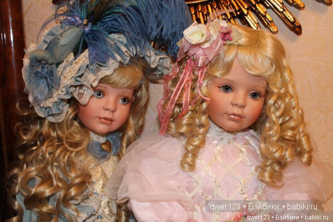 Мой цветник Красоток или моя небольшая коллекция кукол от Донны Руберт