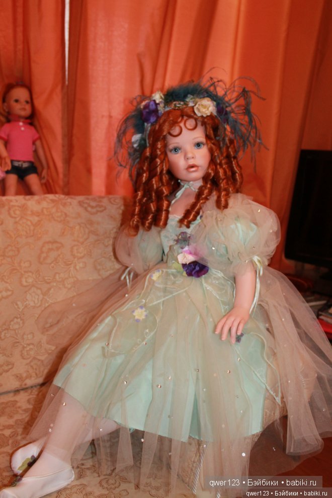 Мой цветник Красоток или моя небольшая коллекция кукол от Донны Руберт