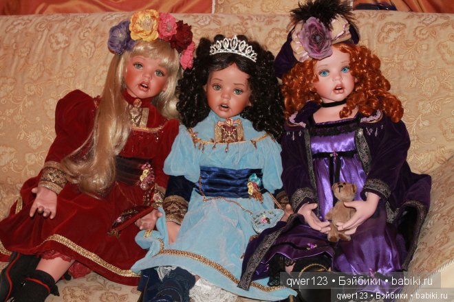 Мой цветник Красоток или моя небольшая коллекция кукол от Донны Руберт (фото 2)